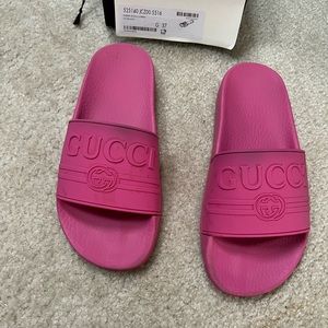 Gucci slides size 37